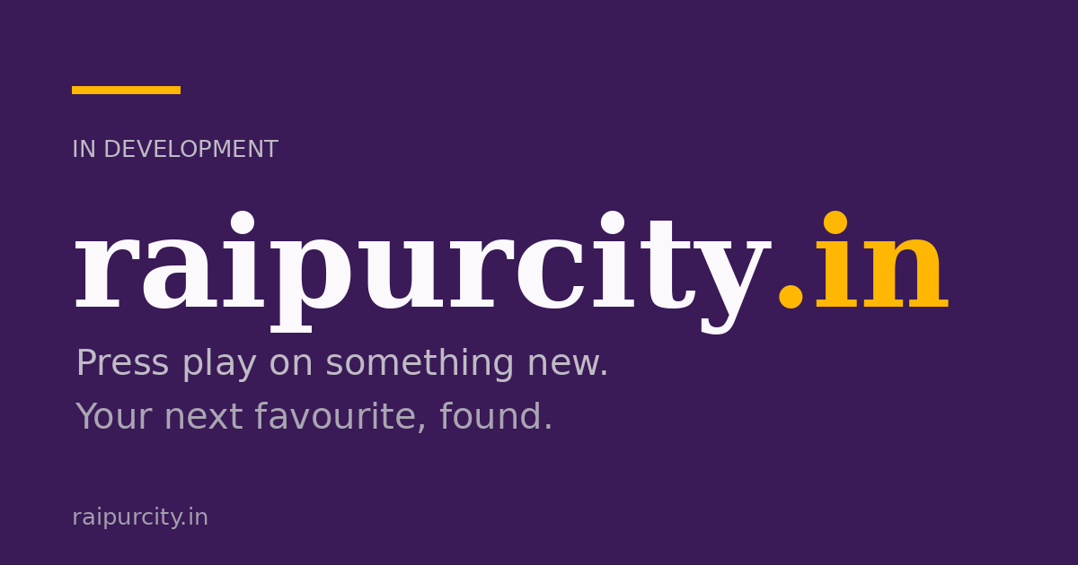 Link preview image for raipurcity.in